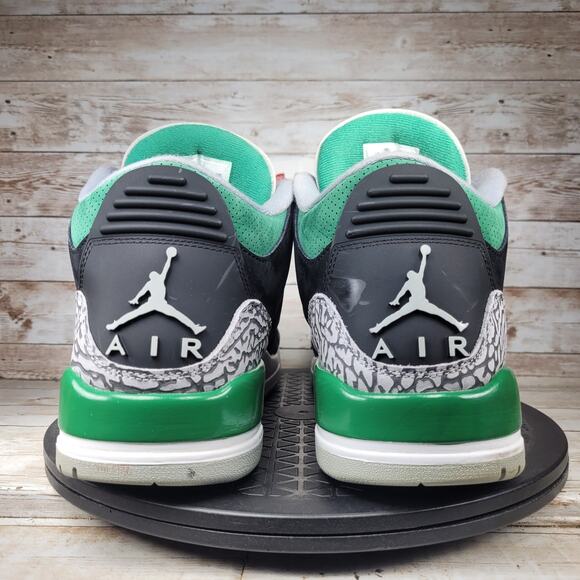 Jordan 3 Retro Men Size 13 Mid Pine Green Athletic Basketball Shoes main image 4